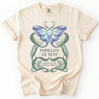 Papillon De Nuit Moth Vintage Washed T-Shirt