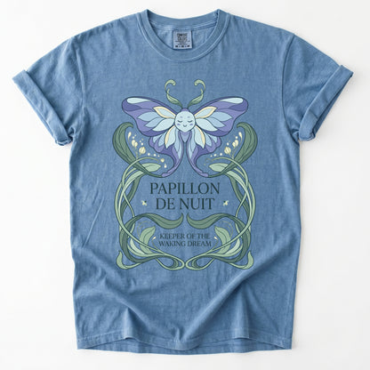 Papillon De Nuit Moth Vintage Washed T-Shirt