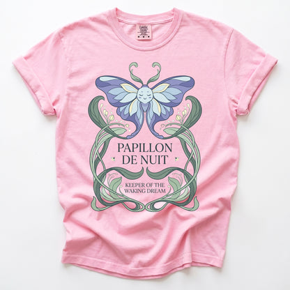 Papillon De Nuit Moth Vintage Washed T-Shirt