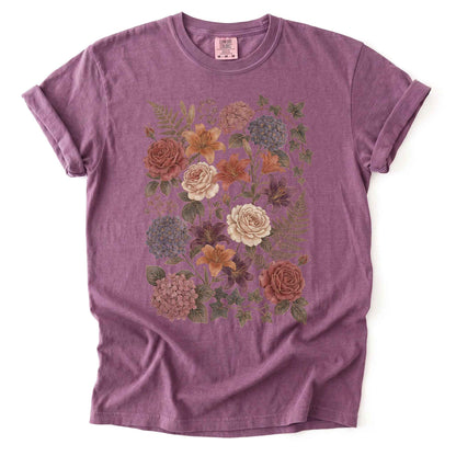 Vintage Pressed Botanical Heavyweight T-Shirt