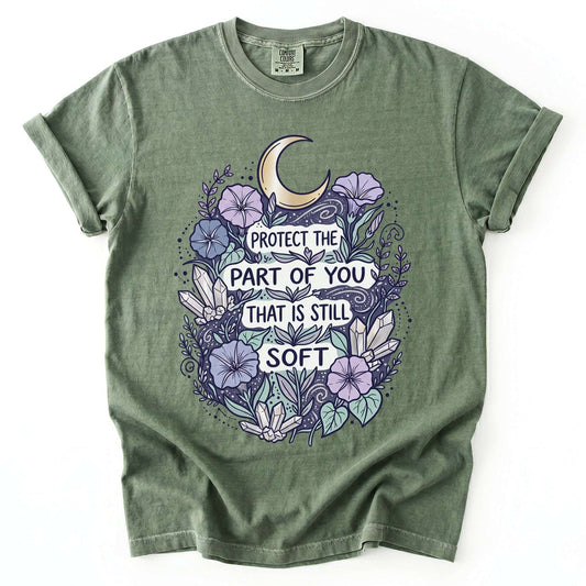 Protect The Part Of You That Is Still Soft Vintage Washed T-Shirt