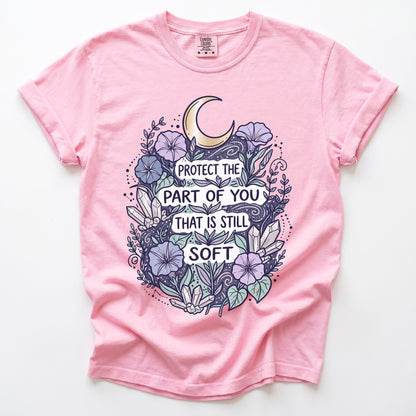 Protect The Part Of You That Is Still Soft Vintage Washed T-Shirt