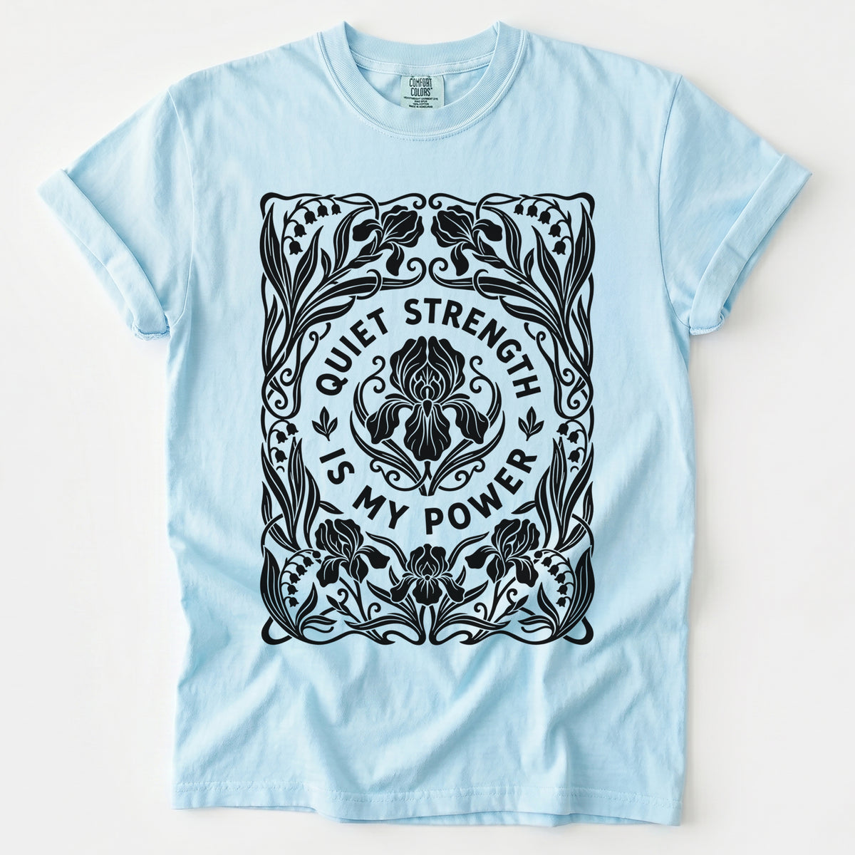 Quiet Strength Is My Power Vintage Washed T-Shirt
