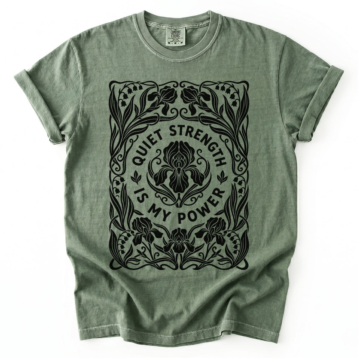 Quiet Strength Is My Power Vintage Washed T-Shirt