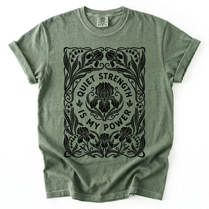 Quiet Strength Is My Power Vintage Washed T-Shirt