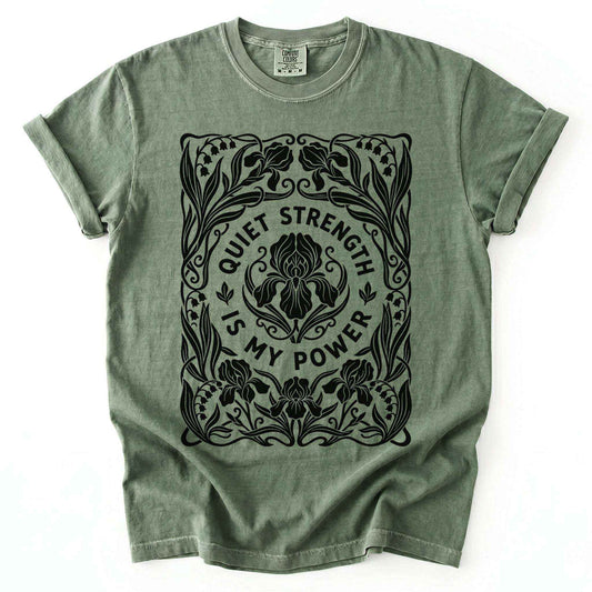 Quiet Strength Is My Power Vintage Washed T-Shirt