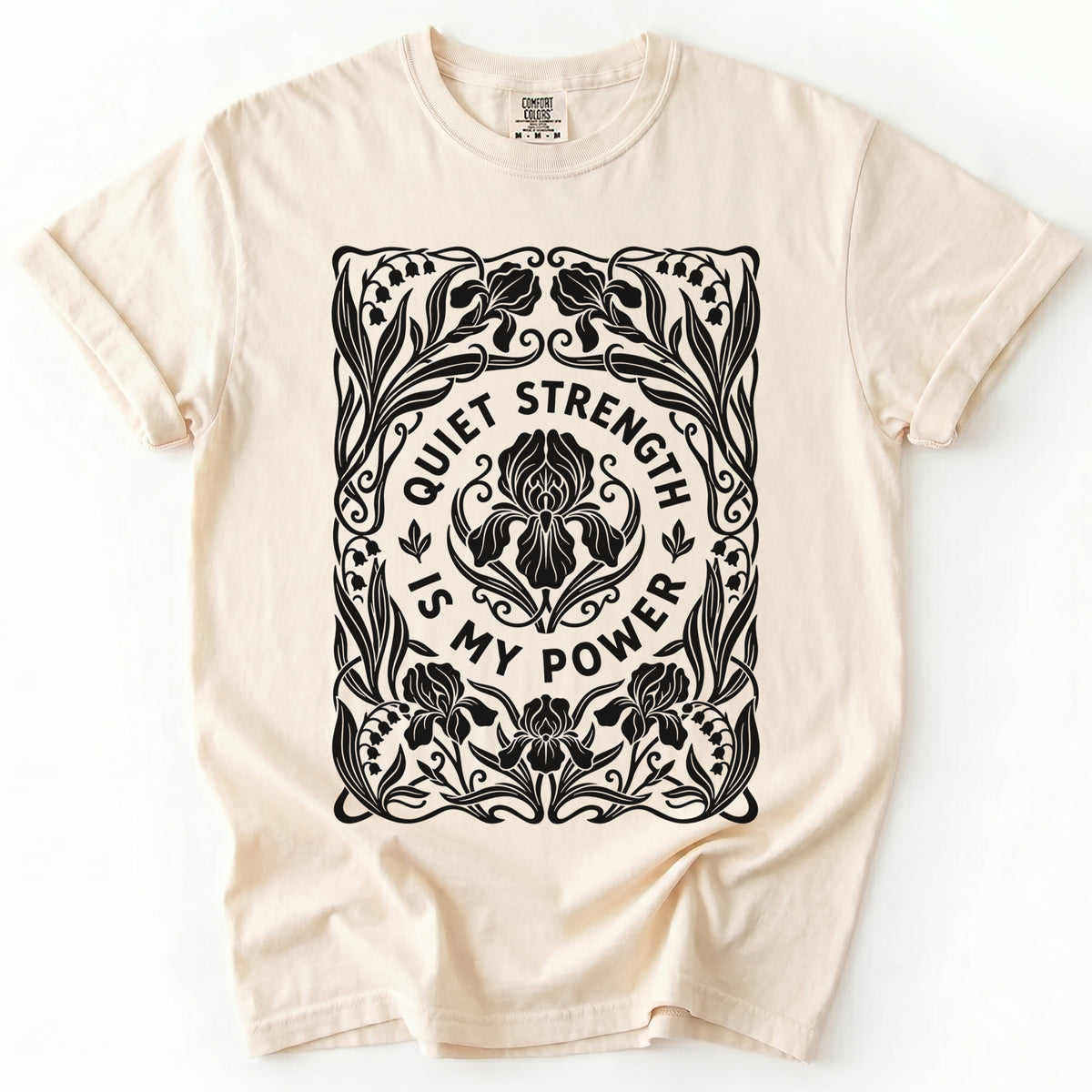 Quiet Strength Is My Power Vintage Washed T-Shirt