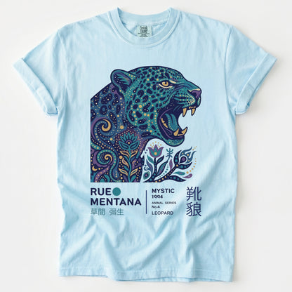 Retro Mystic Leopard Vintage Washed T-Shirt