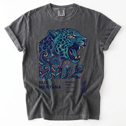 Retro Mystic Leopard Vintage Washed T-Shirt