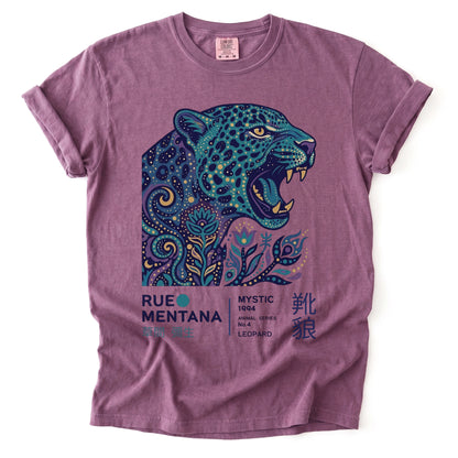 Retro Mystic Leopard Vintage Washed T-Shirt