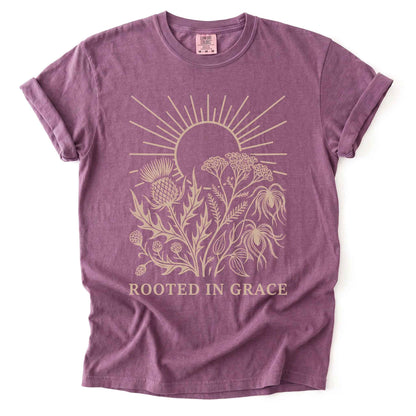 Rooted in Grace Vintage Washed T-Shirt