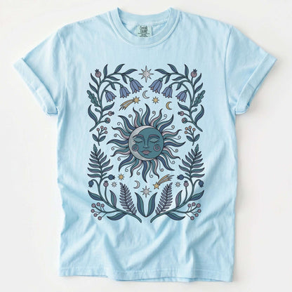 Sleeping Sun Botanical Garden Vintage Washed T-Shirt