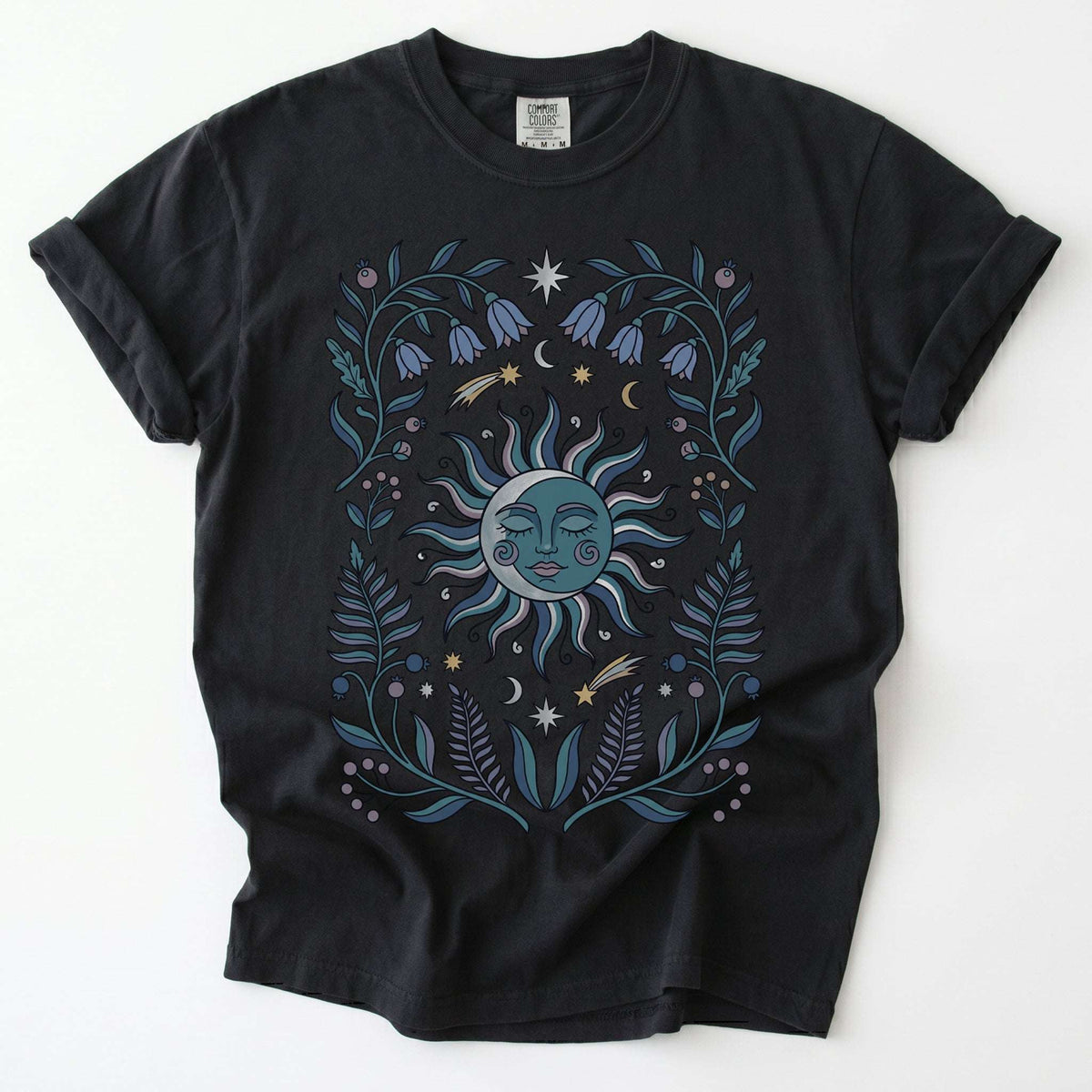 Sleeping Sun Botanical Garden Vintage Washed T-Shirt