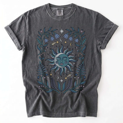 Sleeping Sun Botanical Garden Vintage Washed T-Shirt