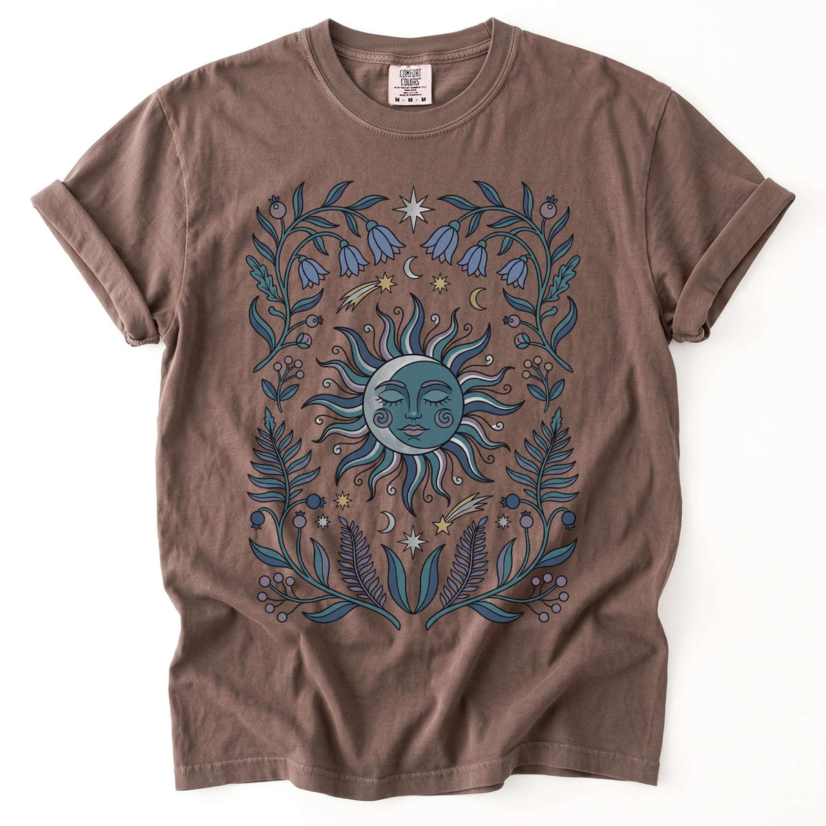 Sleeping Sun Botanical Garden Vintage Washed T-Shirt