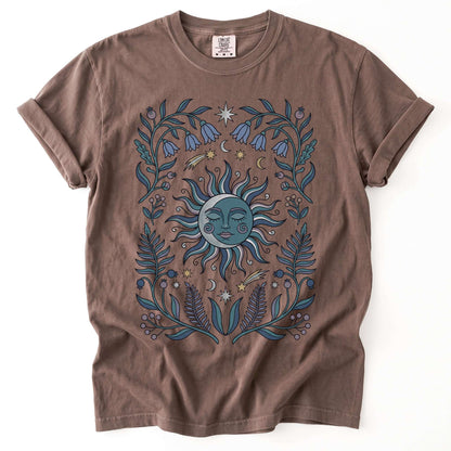 Sleeping Sun Botanical Garden Vintage Washed T-Shirt