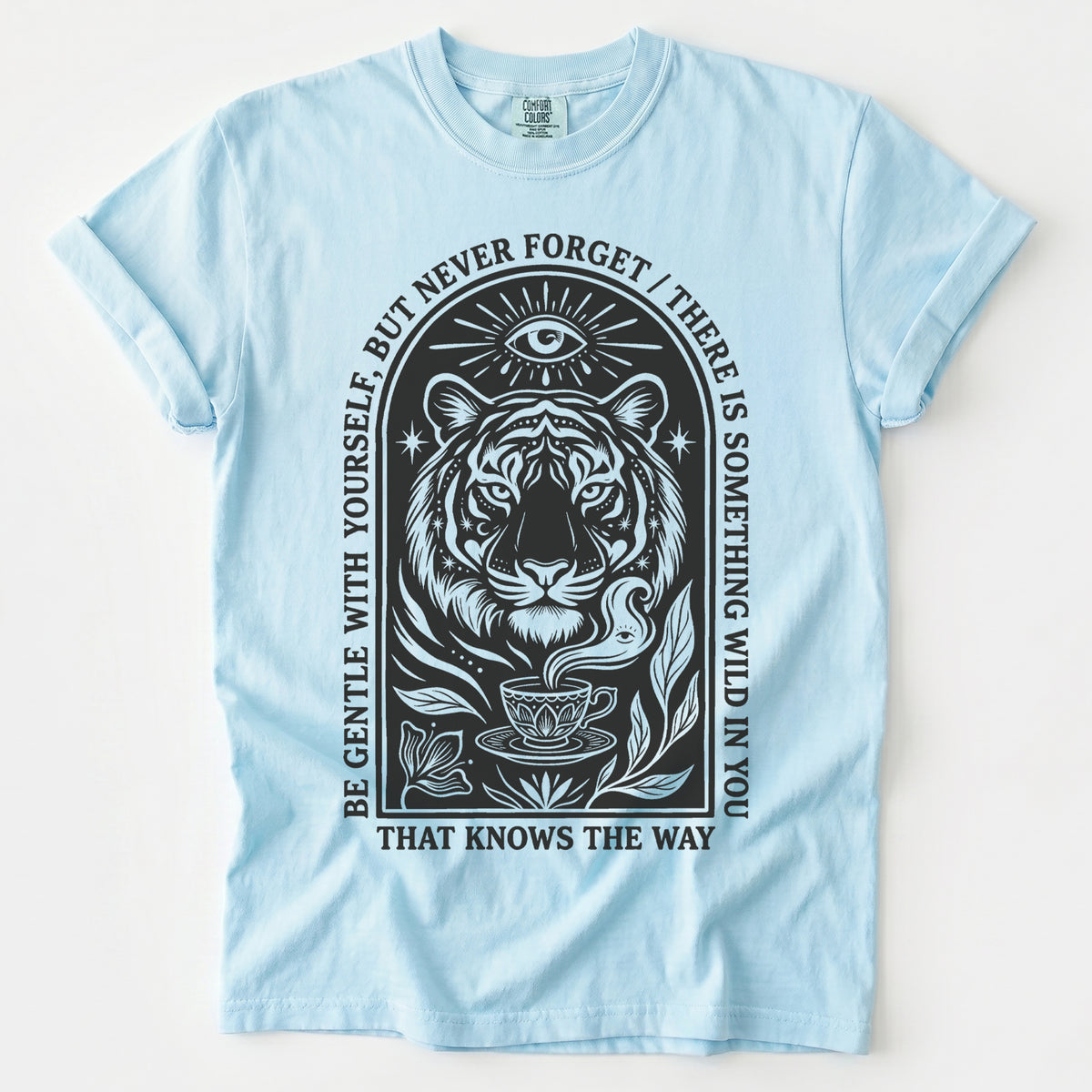 Something Wild In You Tiger Vintage Washed T-Shirt