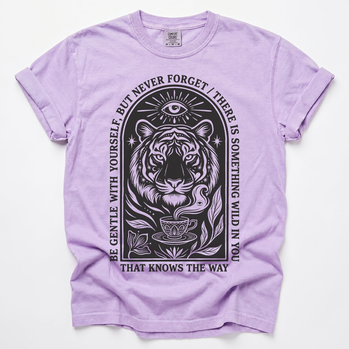 Something Wild In You Tiger Vintage Washed T-Shirt