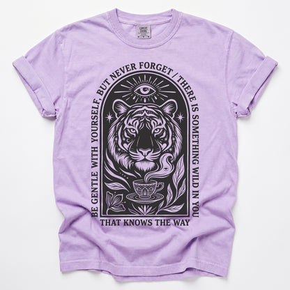 Something Wild In You Tiger Vintage Washed T-Shirt
