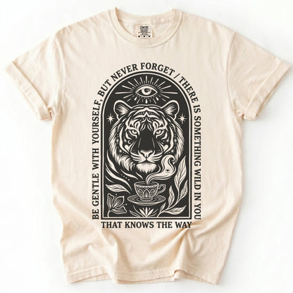 Something Wild In You Tiger Vintage Washed T-Shirt