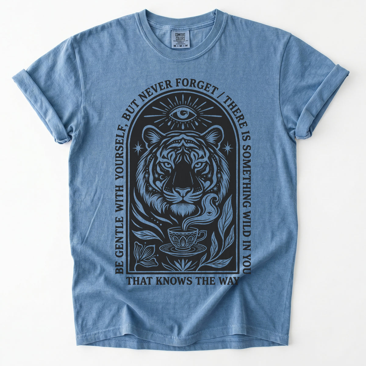 Something Wild In You Tiger Vintage Washed T-Shirt