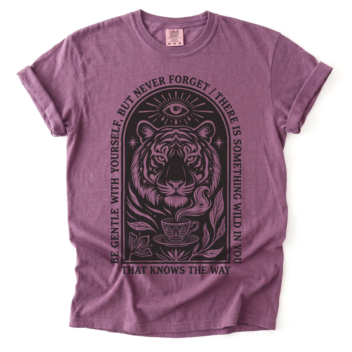 Something Wild In You Tiger Vintage Washed T-Shirt
