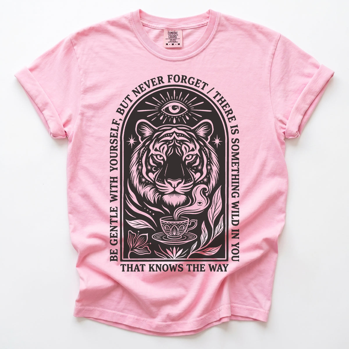 Something Wild In You Tiger Vintage Washed T-Shirt
