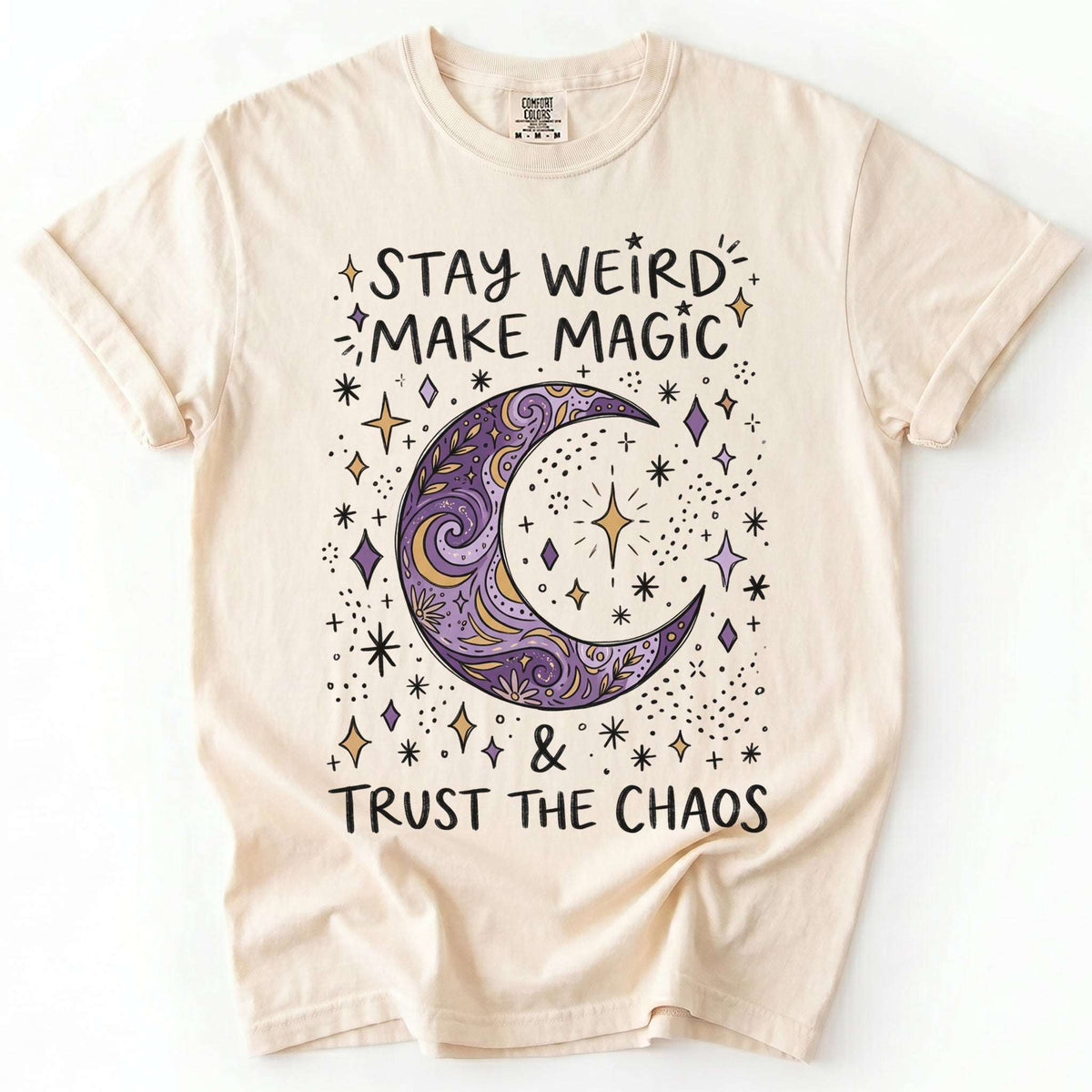 Stay Weird Make Magic Vintage Washed T-Shirt