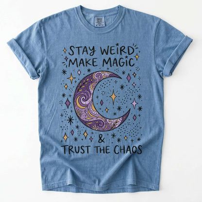 Stay Weird Make Magic Vintage Washed T-Shirt