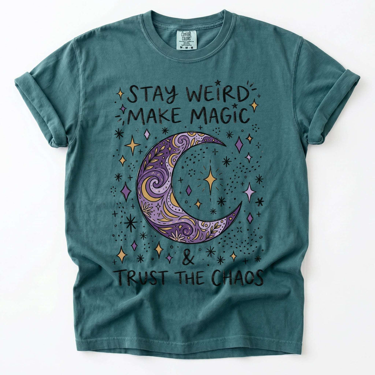 Stay Weird Make Magic Vintage Washed T-Shirt