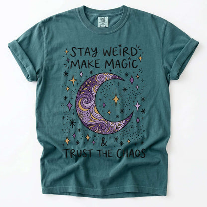 Stay Weird Make Magic Vintage Washed T-Shirt