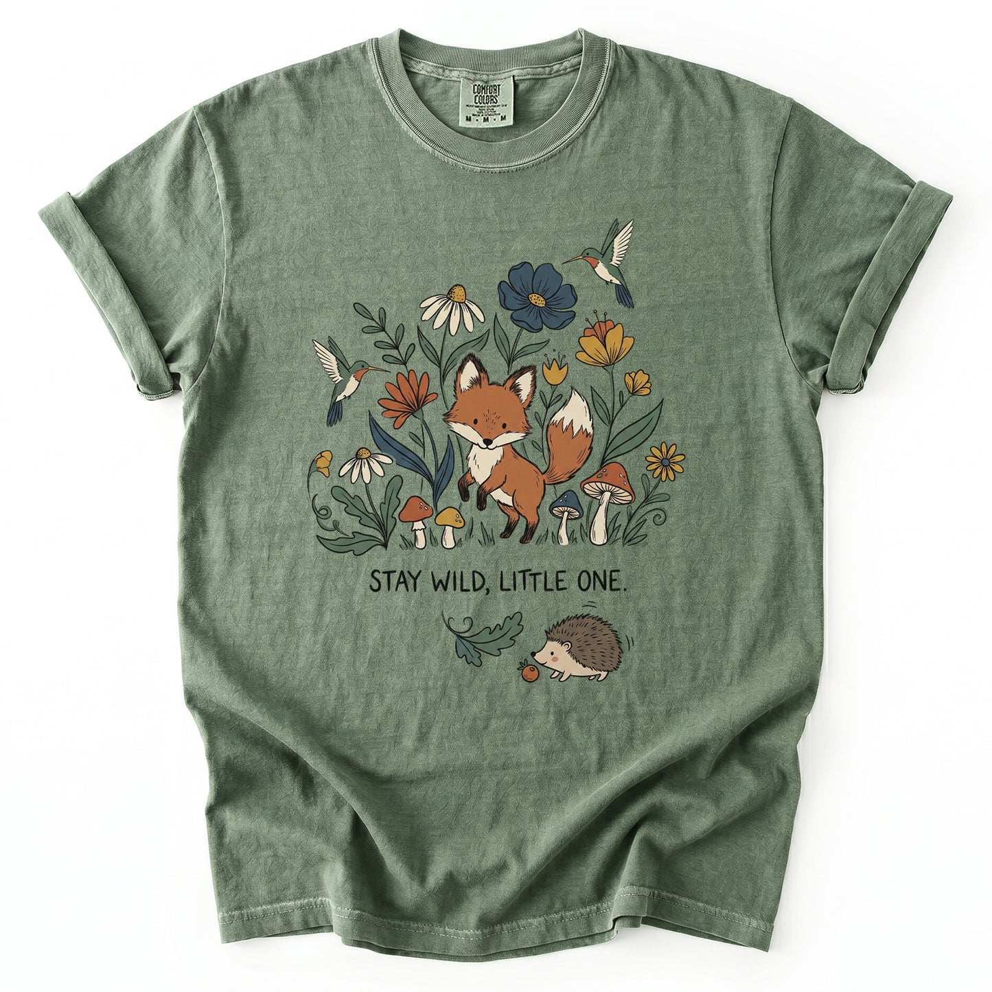 Stay Wild Little One Vintage Washed T-Shirt