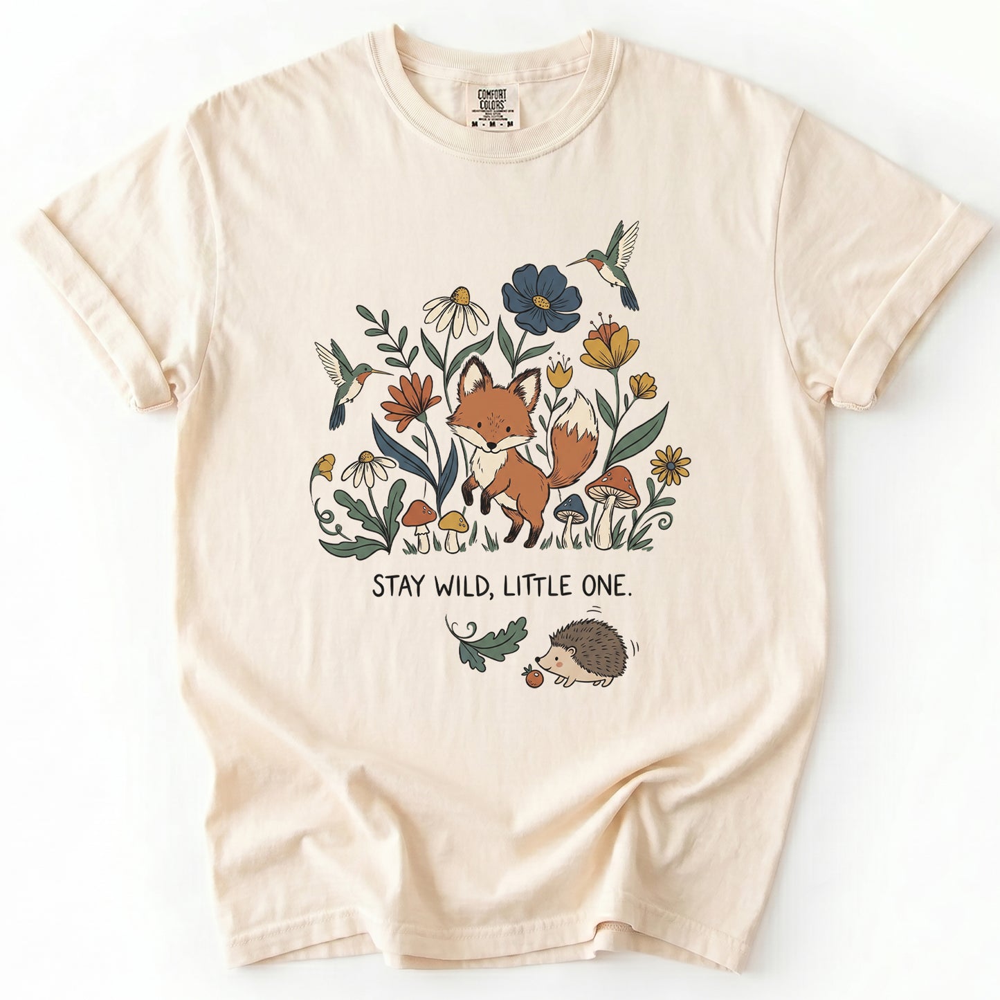 Stay Wild Little One Vintage Washed T-Shirt