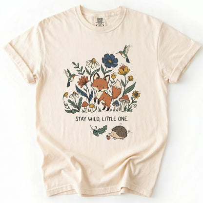 Stay Wild Little One Vintage Washed T-Shirt