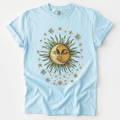 Sun & Moon Mystical Vintage Washed T-Shirt