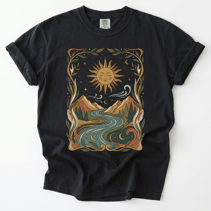 Sun River Valley Vintage Washed T-Shirt