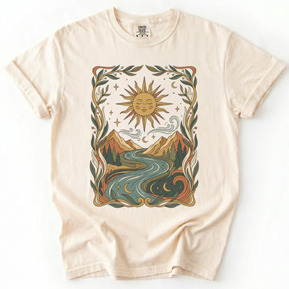 Sun River Valley Vintage Washed T-Shirt