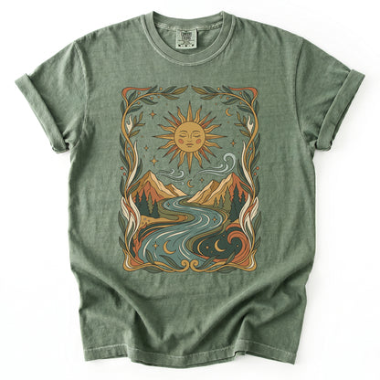 Sun River Valley Vintage Washed T-Shirt