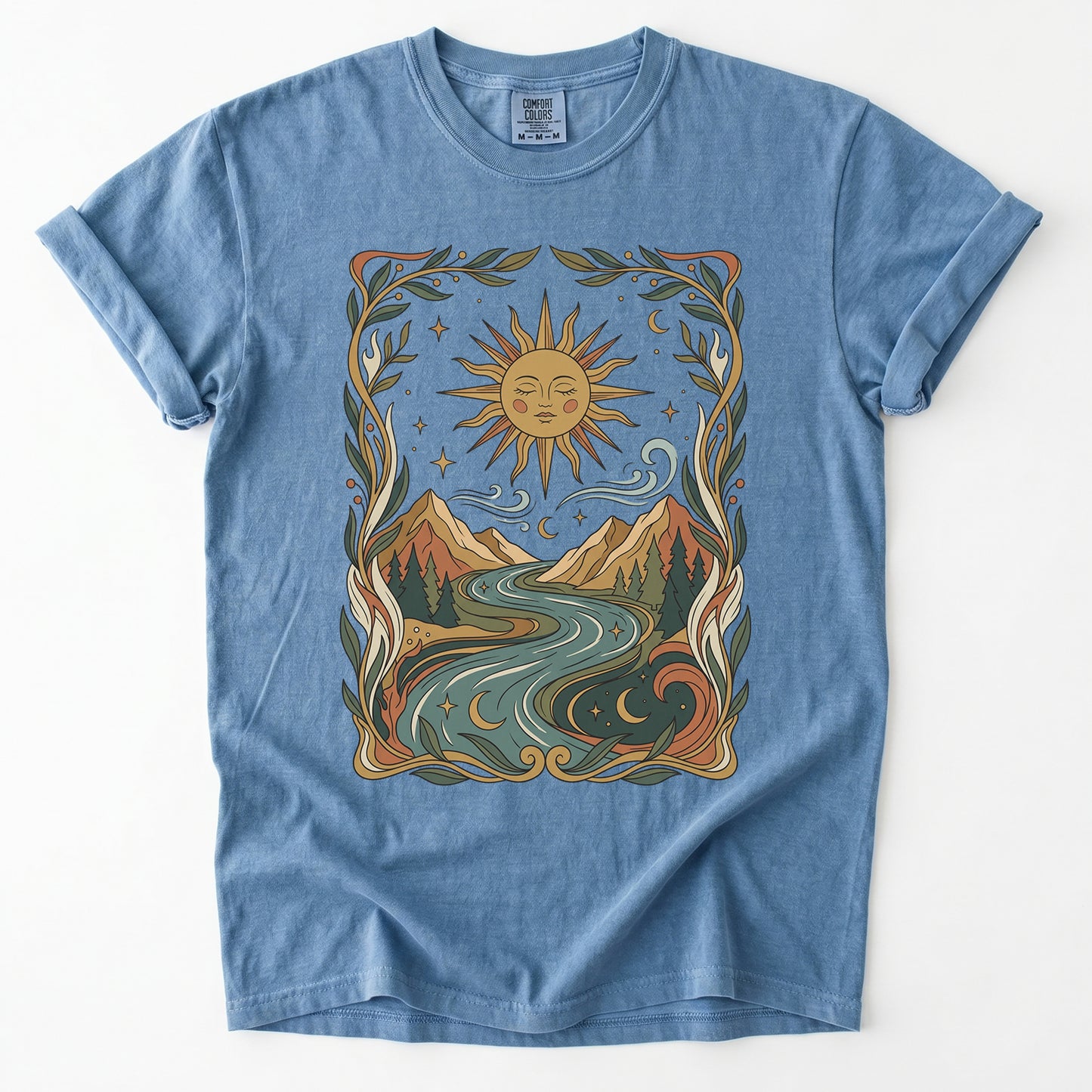 Sun River Valley Vintage Washed T-Shirt