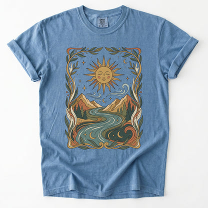 Sun River Valley Vintage Washed T-Shirt
