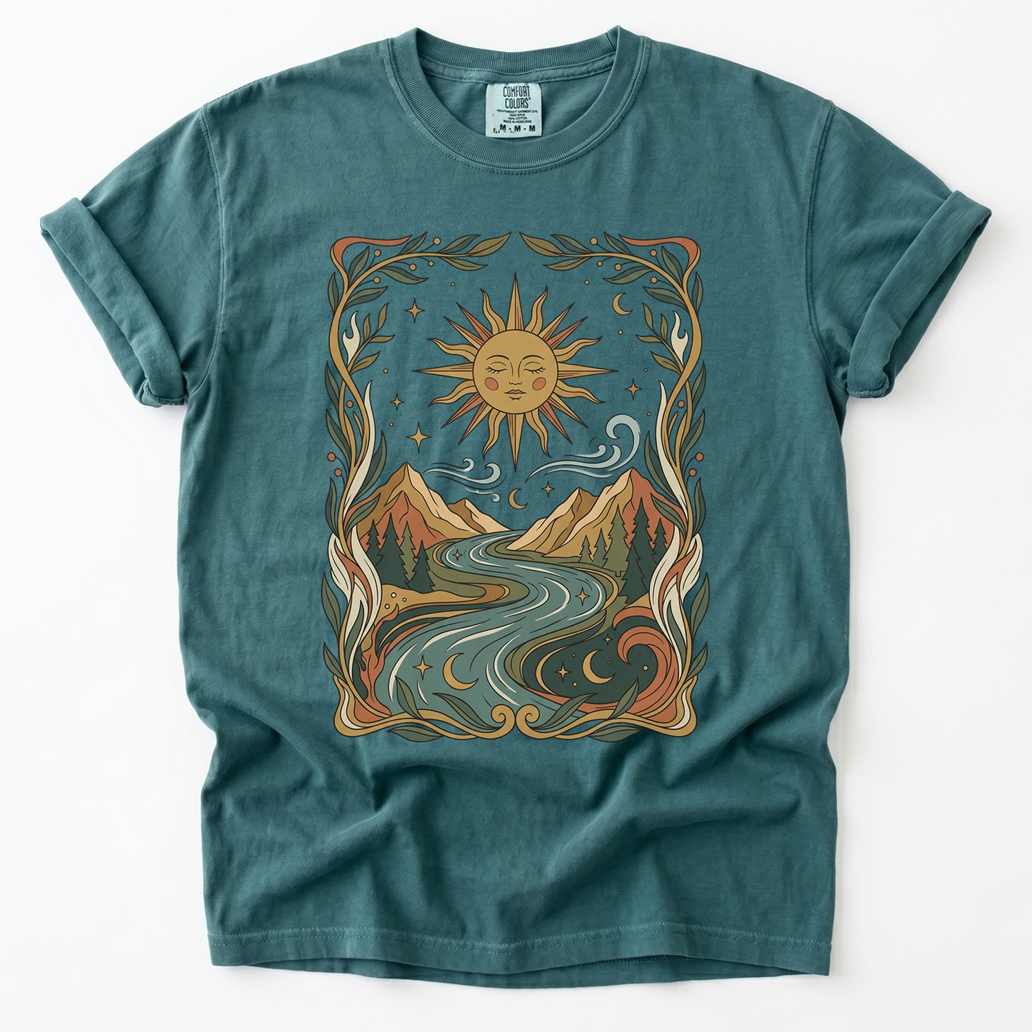 Sun River Valley Vintage Washed T-Shirt