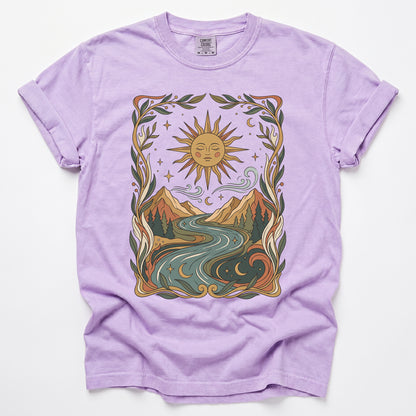 Sun River Valley Vintage Washed T-Shirt