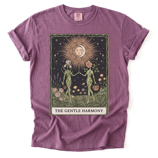 The Gentle Harmony Tarot Vintage Washed T-Shirt