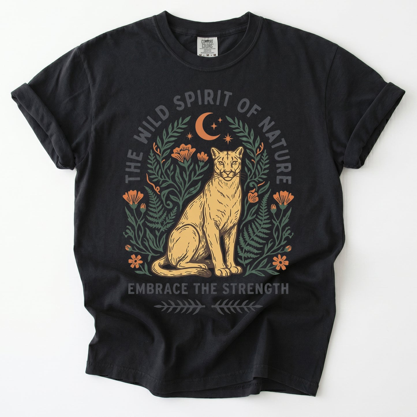 The Wild Spirit Of Nature Vintage Washed T-Shirt