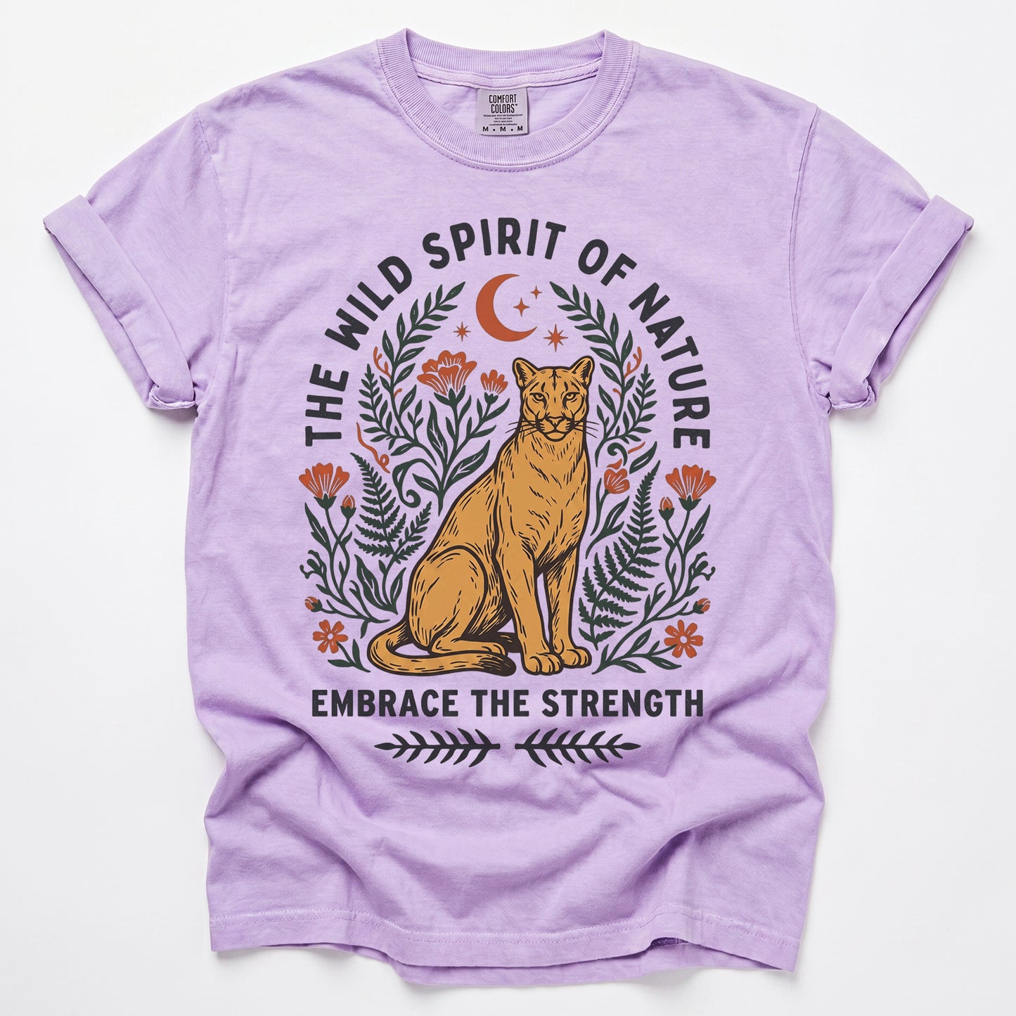 The Wild Spirit Of Nature Vintage Washed T-Shirt