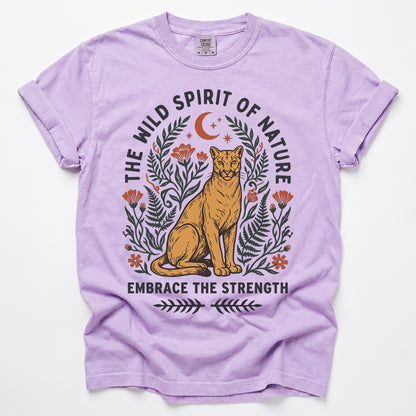 The Wild Spirit Of Nature Vintage Washed T-Shirt