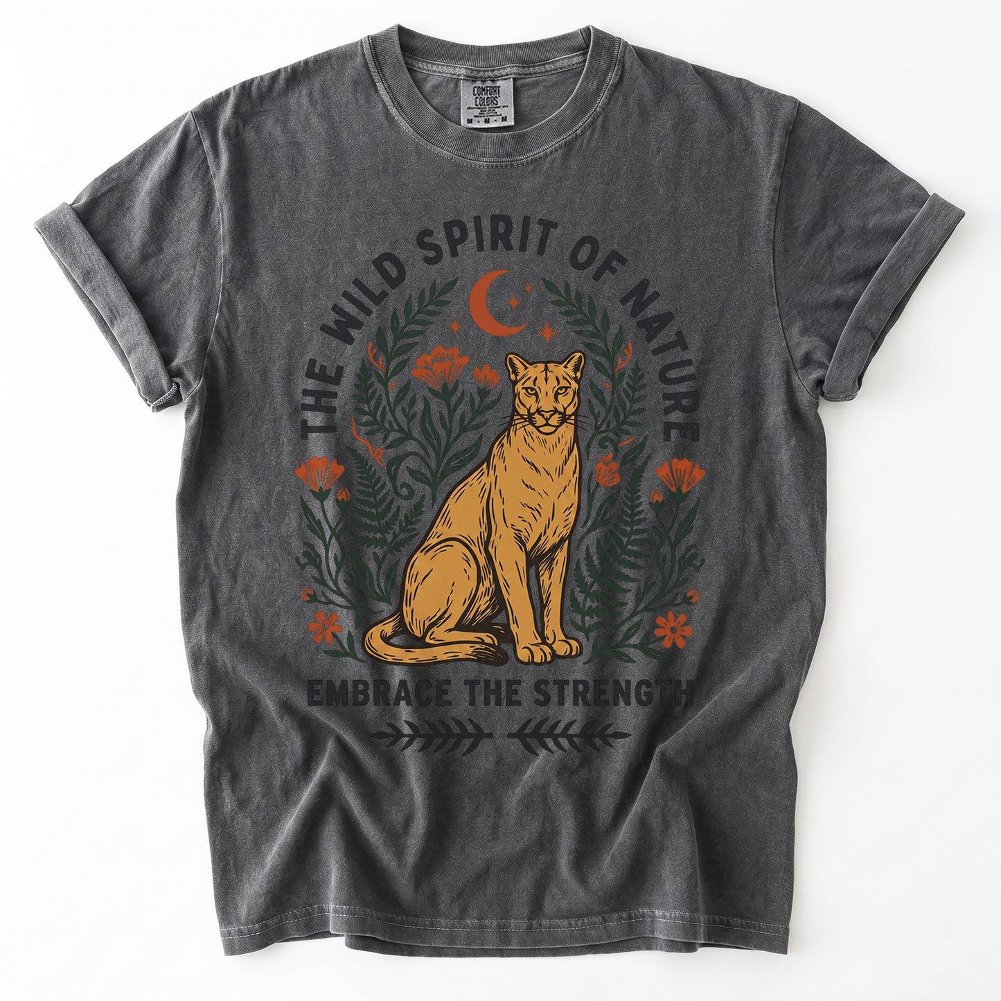 The Wild Spirit Of Nature Vintage Washed T-Shirt