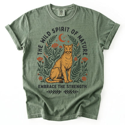 The Wild Spirit Of Nature Vintage Washed T-Shirt