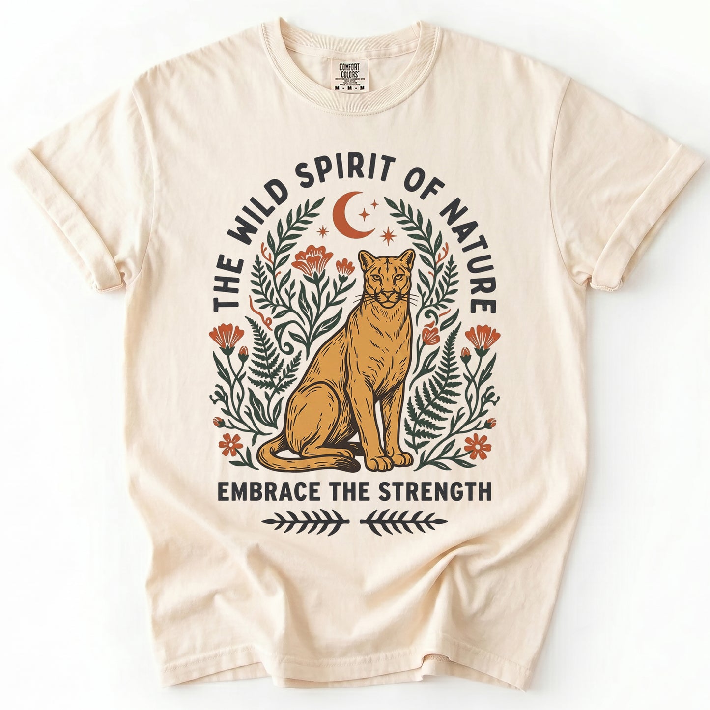 The Wild Spirit Of Nature Vintage Washed T-Shirt