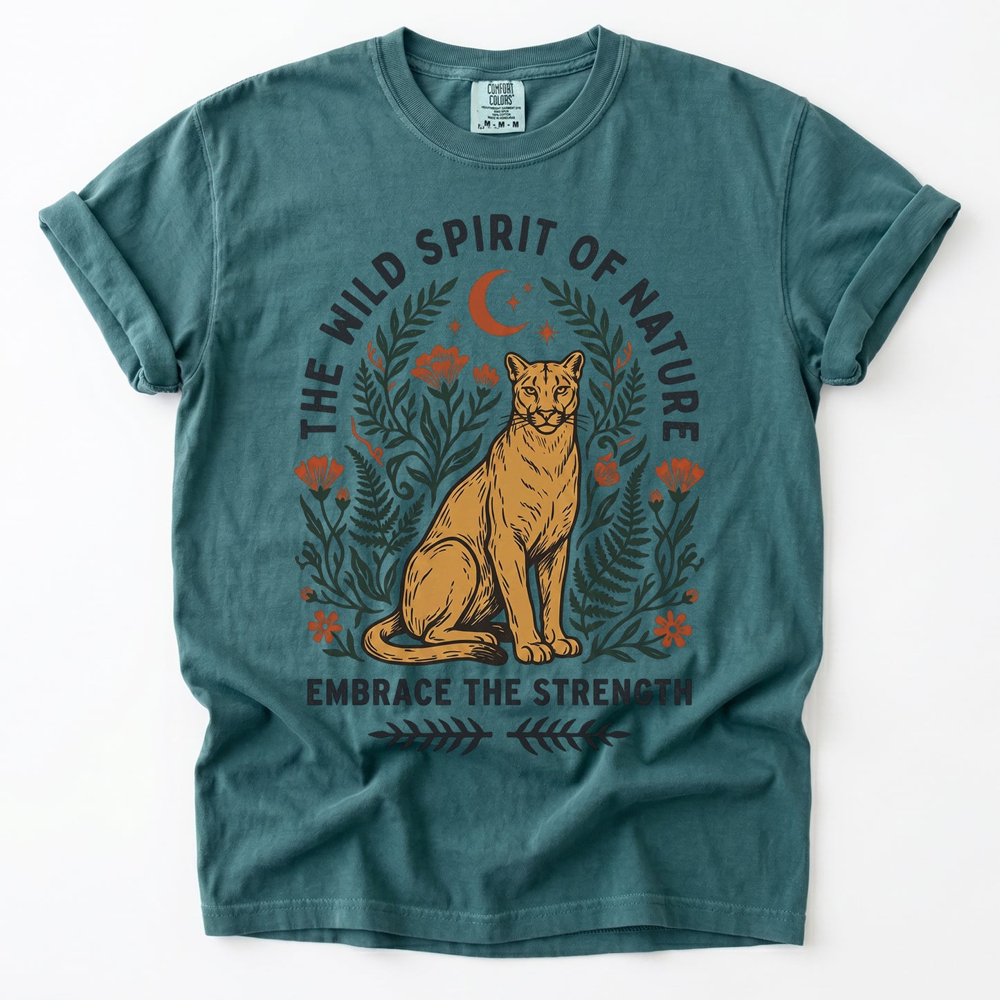 The Wild Spirit Of Nature Vintage Washed T-Shirt